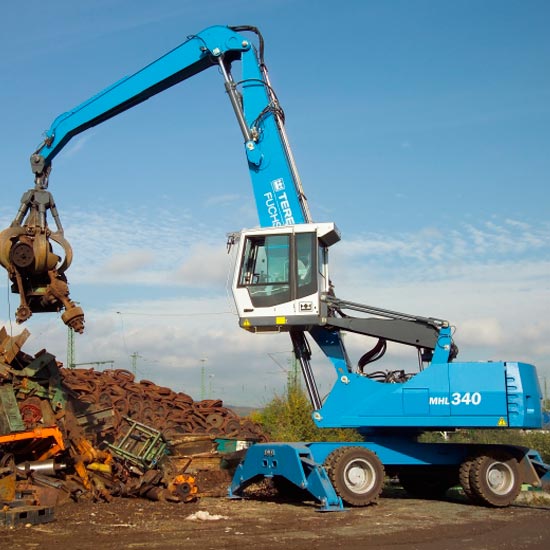 Перевантажувач Terex Fuchs MHL340 - Зображення 2