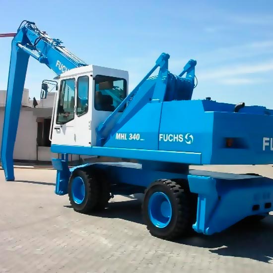 Перевантажувач Terex Fuchs MHL340 - Зображення 4