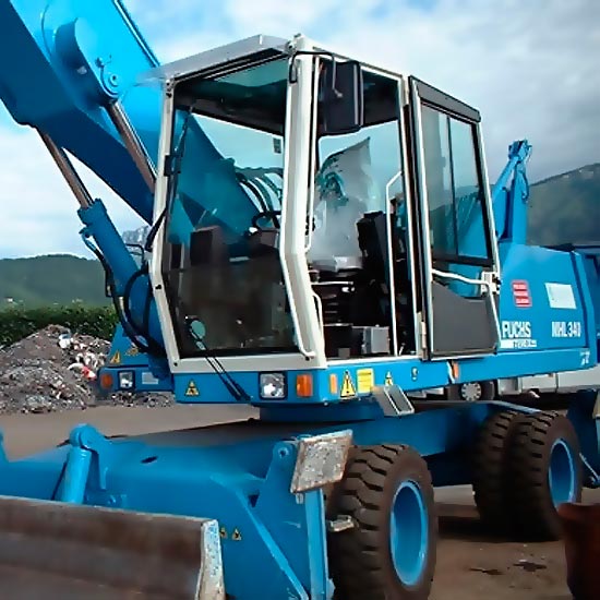 Перевантажувач Terex Fuchs MHL340 - Зображення 5
