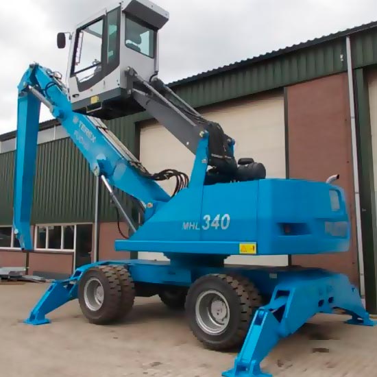 Перевантажувач Terex Fuchs MHL340 - Зображення 6