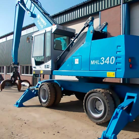 Перевантажувач Terex Fuchs MHL340 - Зображення 7