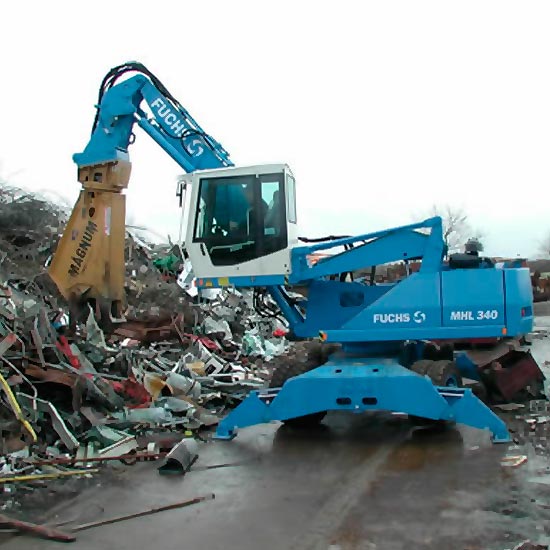 Перевантажувач Terex Fuchs MHL340 - Зображення 9
